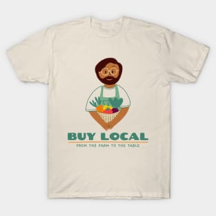 Support Local Farmers Farmers Market T-Shirt